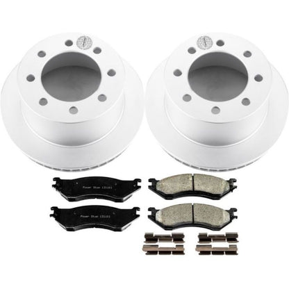 Power Stop 01-02 Dodge Ram 2500 Rear Z17 Evolution Geomet Coated Brake Kit PowerStop