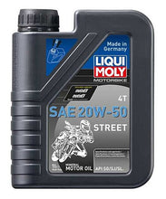 Load image into Gallery viewer, LIQUI MOLY 1L Motorbike 4T SAE 20W50 Street