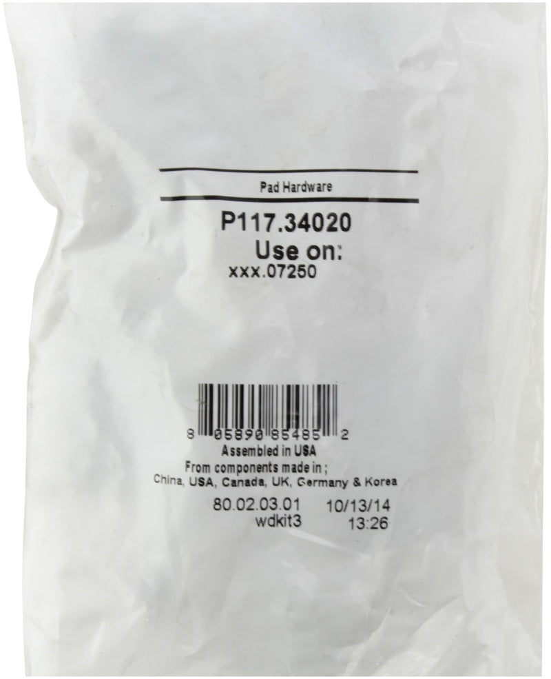 StopTech Premium Ceramic Brake Pads - 308.07250 Stoptech