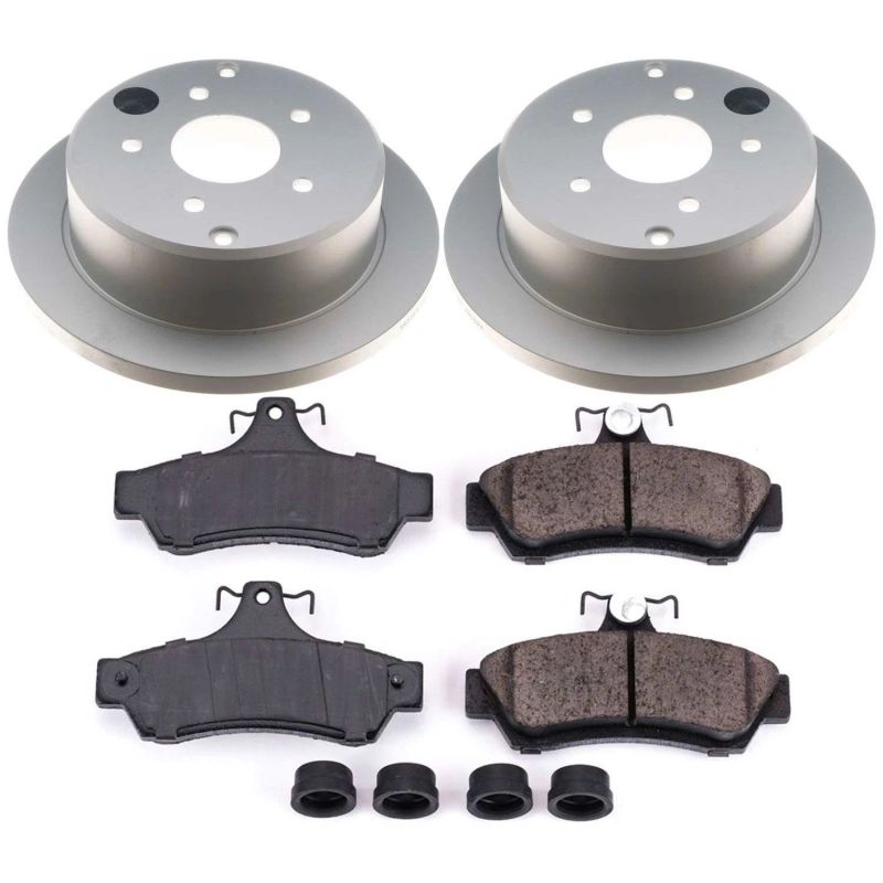 Power Stop 2004 Pontiac GTO Rear Z17 Evolution Geomet Coated Brake Kit PowerStop