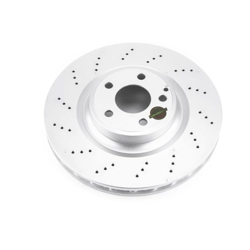 Power Stop 17-18 Mercedes-Benz SLC300 Front Evolution High Carbon Geomet Coated Rotor PowerStop