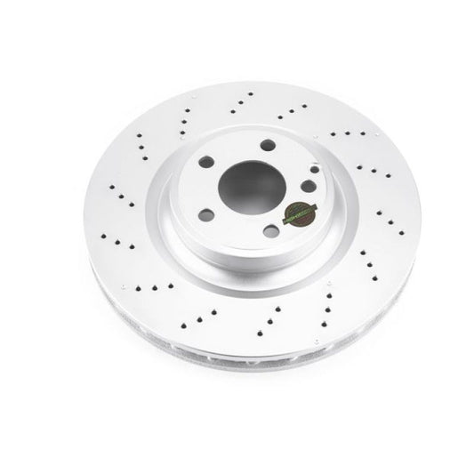 Power Stop 17-18 Mercedes-Benz SLC300 Front Evolution High Carbon Geomet Coated Rotor PowerStop