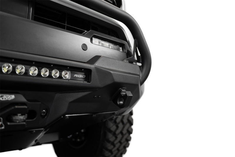 ADD 2024+ Toyota Tacoma Stealth Center Mount Winch Front Bumper w/ Top Hoop Addictive Desert Designs