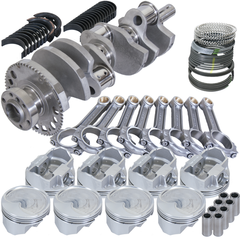Eagle Chevy LS2 4.000in Crank 58 Tth Reluctor 6.125in I-Beam Rods 4.010in Pistons Rotating Assembly