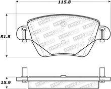 Load image into Gallery viewer, StopTech Premium Ceramic Brake Pads - 308.09110