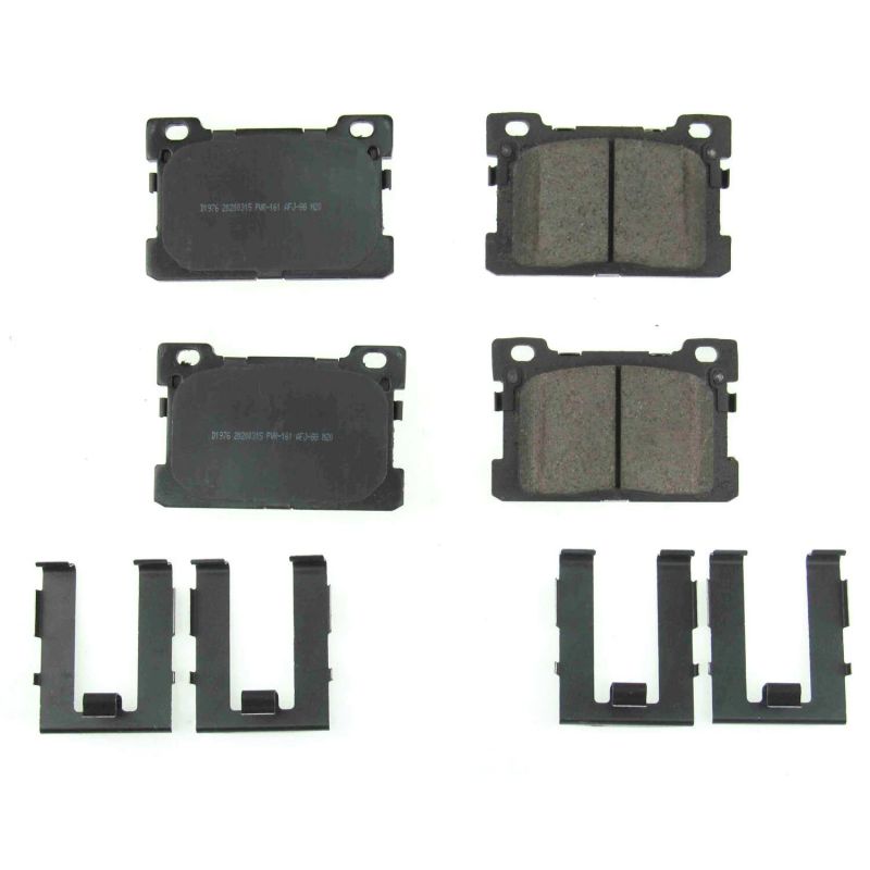 Power Stop 17-19 Genesis G90 Rear Z17 Evolution Ceramic Brake Pads w/Hardware PowerStop