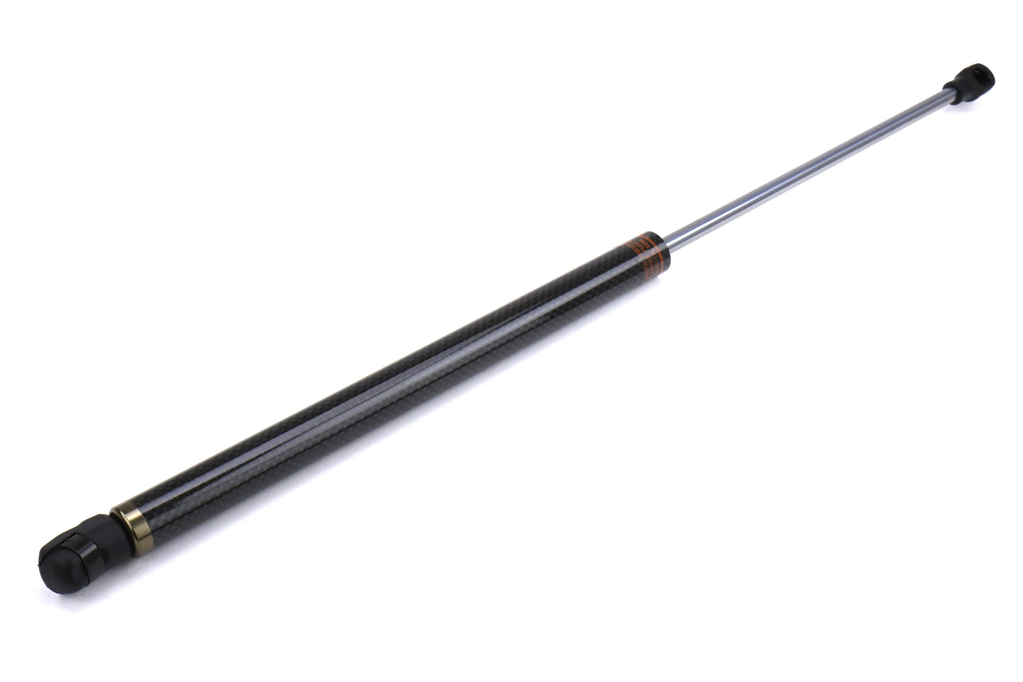 OLM Black Carbon Fiber Hood Dampers - 15+ WRX / STI