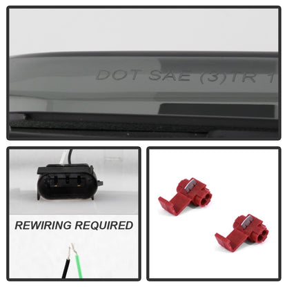 Spyder 15-16 Ford Mustang LED Reverse Lights - Black Smoke (ALT-YD-FM15RED-REV-BSM) SPYDER
