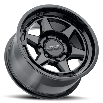 Method MR708 Bead Grip 17x8.5 / 0mm Offset / 6x135 / 4.72 in. BS / 87.00mm Bore - Gloss Black Wheel