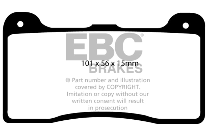 EBC BlueStuff Brake Pads - DP5039NDX EBC