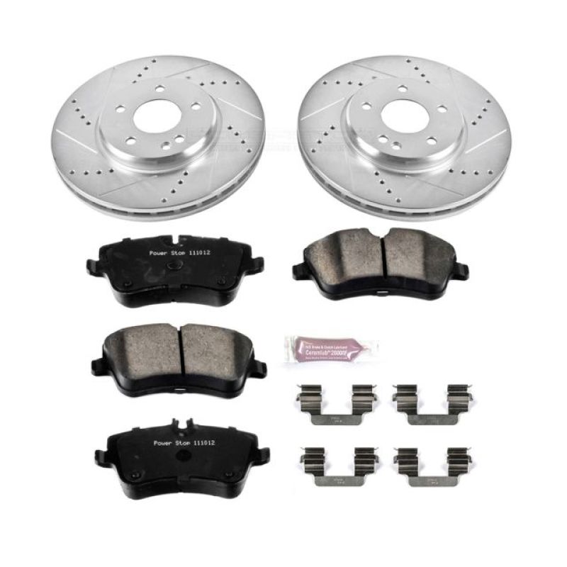 Power Stop 06-08 Mercedes-Benz SLK280 Front Z23 Evolution Sport Brake Kit PowerStop