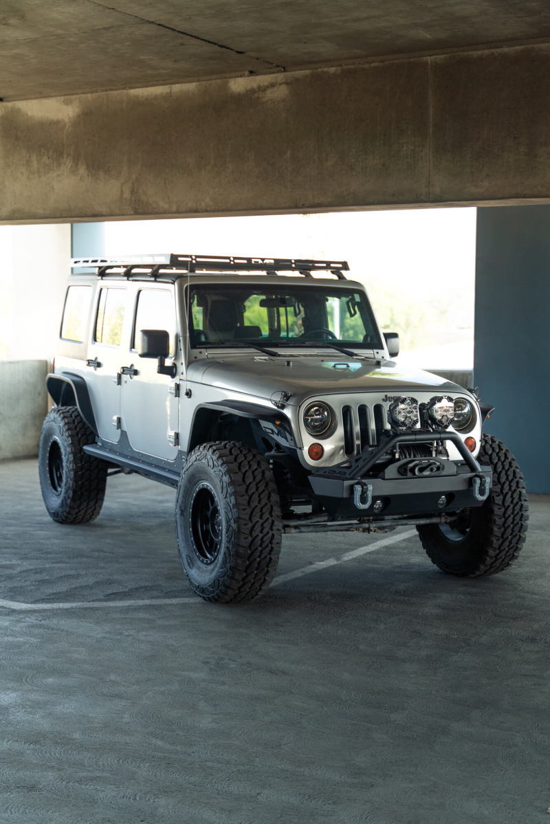 DV8 Offroad 07-18 Jeep Wrangler JK Slim Fender Flares FDJK-07