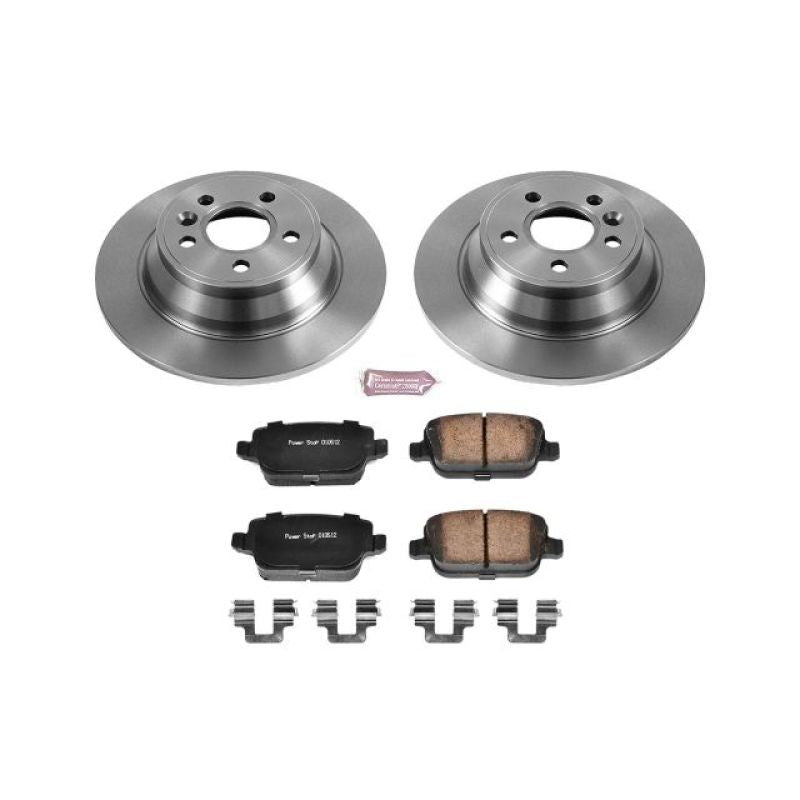 Power Stop 07-11 Volvo S80 Rear Autospecialty Brake Kit