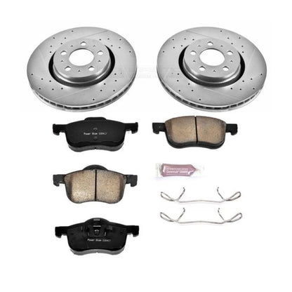 Power Stop 01-09 Volvo S60 Front Z23 Evolution Sport Brake Kit PowerStop