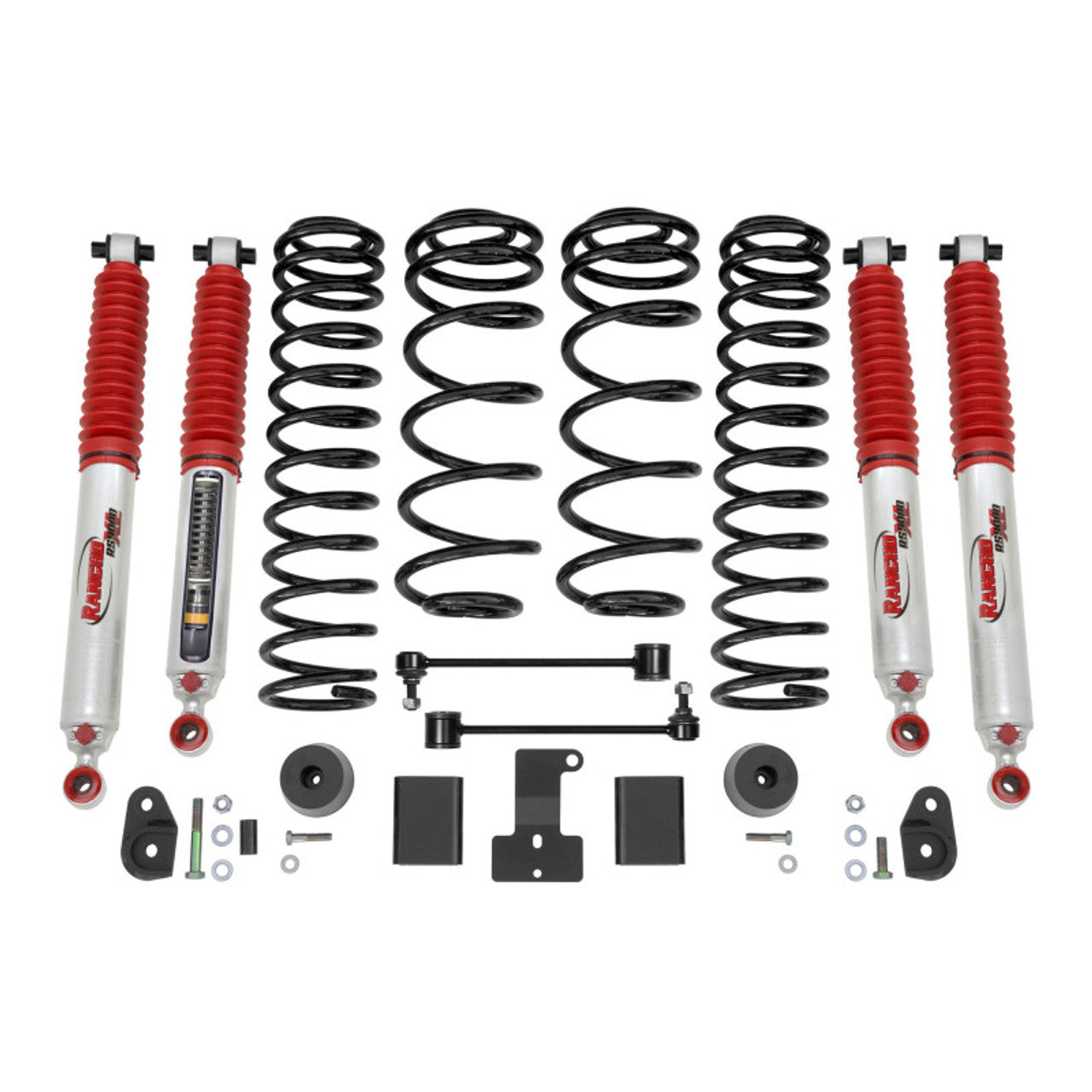 Rancho 20-21 Jeep Wrangler Unlimited Diesel Suspension System - Master Part Number - Two Boxes