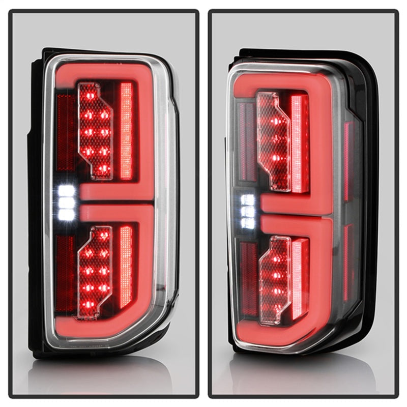 Spyder 21-23 Ford Bronco Factory LED Model LED Tail Lights (ALT-YD-FB21-LED-BK) SPYDER