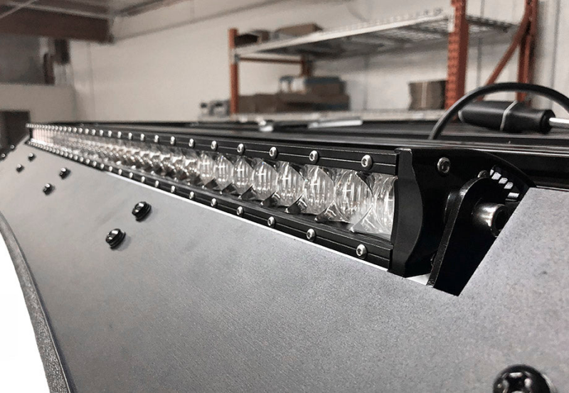 Cali Raised 40 Cut-Out Prinsu Roof Rack Slim Led Light Bar Bracket Kit