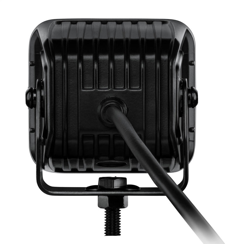 Hella Universal Black Magic 3.2in L.E.D. Cube Kit - Flood Beam (Long Range) Hella