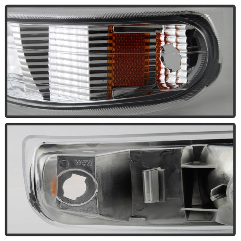 Xtune Chevy Silverado 99-02 / Chevy Suburban/TahOE 00-06 Amber Bumper Lights Euro CBL-JH-CS99-AM-E SPYDER