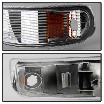 Xtune Chevy Silverado 99-02 / Chevy Suburban/TahOE 00-06 Amber Bumper Lights Euro CBL-JH-CS99-AM-E SPYDER