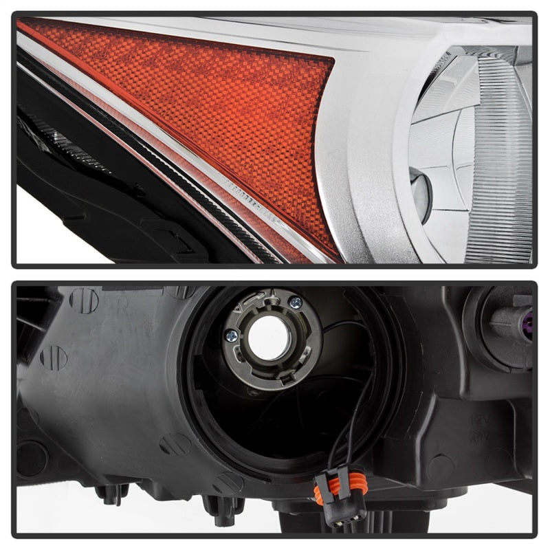 xTune 09-12 Chevy Traverse (Excl LTZ) Passenger Side Headlight - OEM Right (HD-JH-CTRA09-OE-R) SPYDER