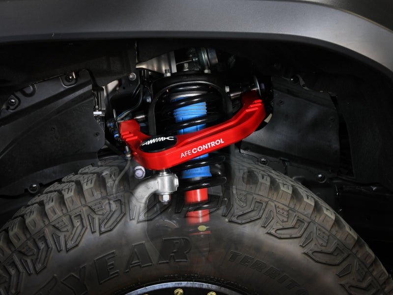 aFe Control Upper Control Arms - Red - 460-72T006-R