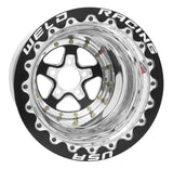 Weld Alumastar 2.0 15x10 / 5x4.5 BP / 6in. BS Black Wheel - Non-Beadlock