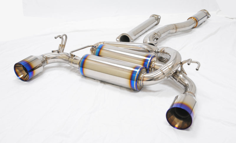 MXP 08-15 Mitsubishi Evolution 10 w/2 Section Pipes T304 SP Exhaust System w/Dual Exit MXP