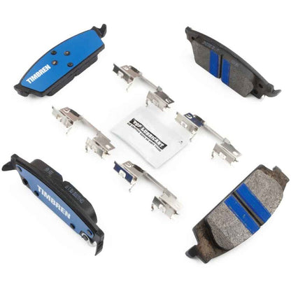 Timbren 15-20 Chevrolet Suburban/GMC Yukon XL BES Severe Duty Semi-Metallic Brake Pads - Rear