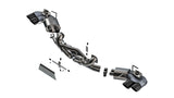 Borla 20-23 Chevrolet Corvette Stingray ATAK Cat-Back Exhaust System (Euro Spec) - Black Chrome Tips