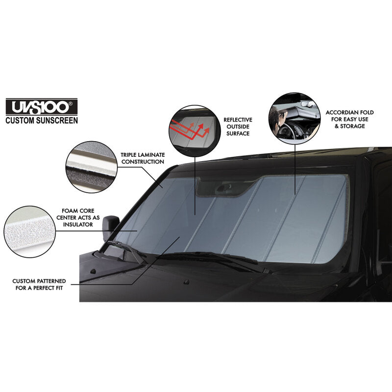 Covercraft 23-26 Mercedes GLC300 SUV UVS100 Custom Sunscreen - Blue