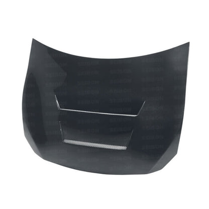 Seibon HD1213SCNFRS-DV Carbon Fiber DV-Style Hood for 2013–2020 Scion FR-S, Toyota 86 & Subaru BRZ