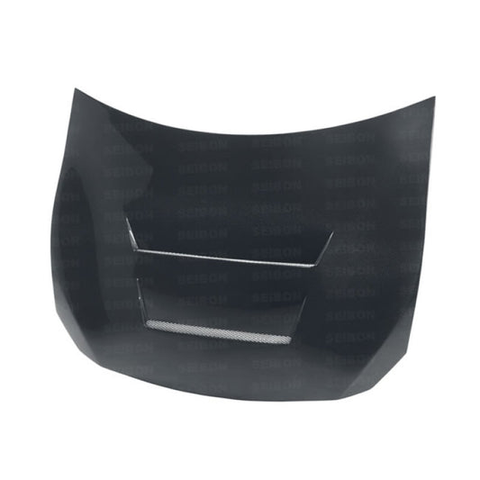 Seibon HD1213SCNFRS-DV Carbon Fiber DV-Style Hood for 2013–2020 Scion FR-S, Toyota 86 & Subaru BRZ