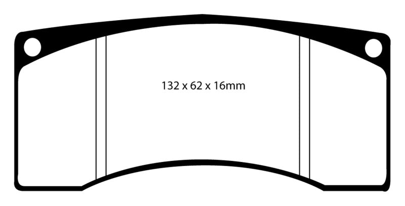EBC BlueStuff Front Brake Pads - DP5016NDX EBC