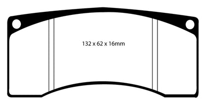 EBC BlueStuff Front Brake Pads - DP5016NDX EBC
