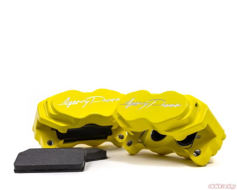 Agency Power Big Brake Kit Front and Rear Yellow Can-Am Maverick X3 Turbo 14-18 Agency Power