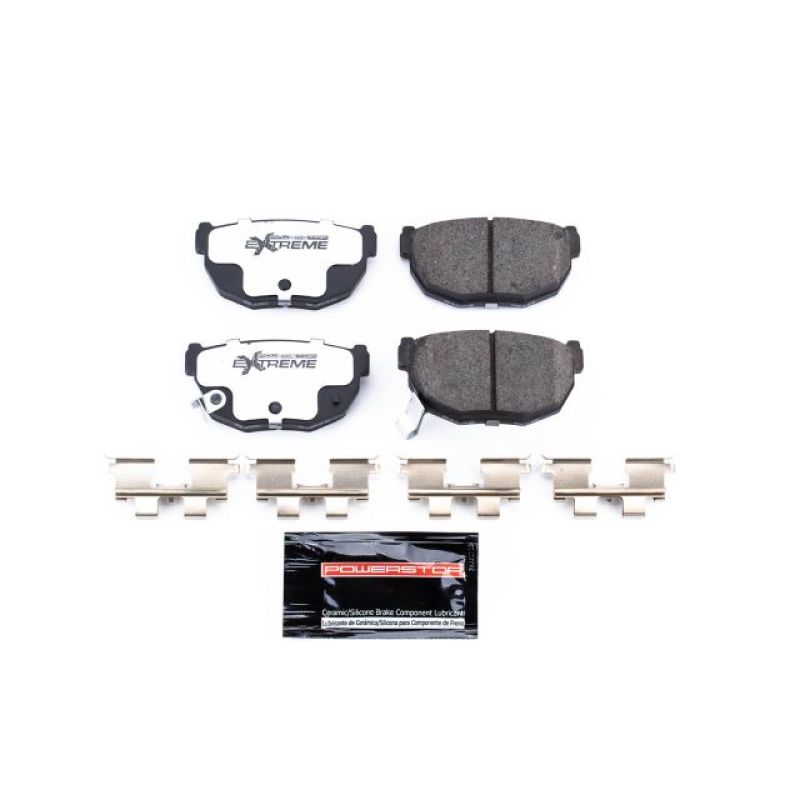 Power Stop 86-88 Nissan 200SX Rear Z26 Extreme Street Brake Pads w/Hardware PowerStop