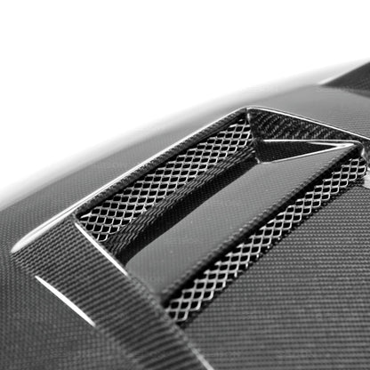 Seibon HD12VWG7-DV Carbon Fiber DV-Style Hood for 2015–2021 VW Golf MK7