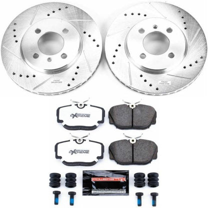 Power Stop 91-92 BMW 318i Front Z36 Truck & Tow Brake Kit PowerStop