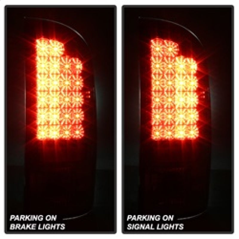 Spyder Dodge Ram 02-06 1500/Ram 2500/3500 03-06 LED Tail Light Chrome ALT-YD-DRAM02-LED-C SPYDER