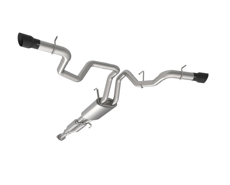 Kooks 2021+ Ford F150 2.7/3.5/5.0L 3in Dual Cat-Back Side Exit Exhaust w/Black Tips Kooks Headers