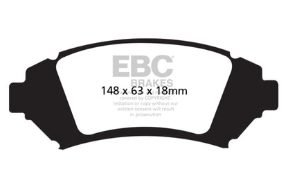 EBC YellowStuff Front Brake Pads - DP41728R EBC