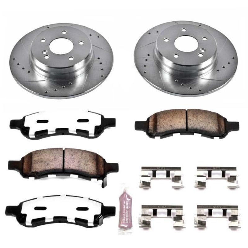 Power Stop 06-07 Buick Rainier Front Z36 Truck & Tow Brake Kit PowerStop