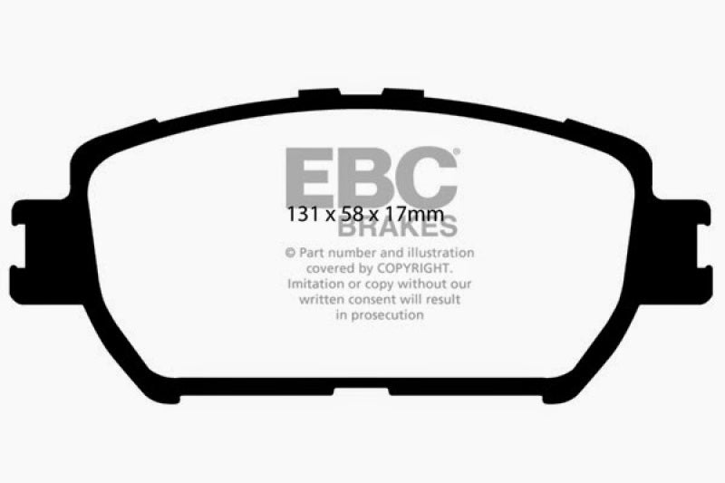 EBC GreenStuff Front Brake Pads - DP21642