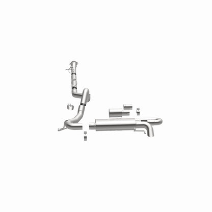 MagnaFlow 2021 Ford Bronco Overland Series Cat-Back Exhaust w/ Single Straight Driver Exit- No Tip Magnaflow