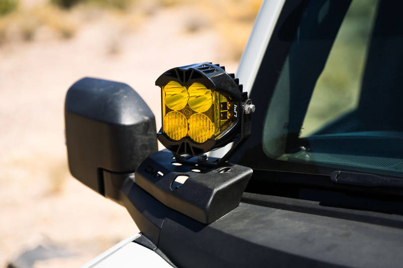 DV8 21-22 Ford Bronco A-Pillar Pod Light Mounts DV8 Offroad