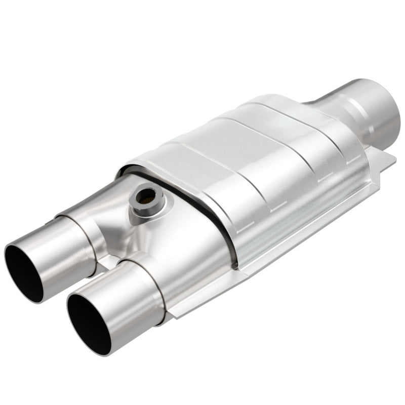 MagnaFlow Conv Univ 3inch/2inch Single/dual w/ O2 Magnaflow