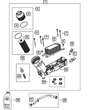 Load image into Gallery viewer, OEM Mopar Oil Filter (68079744AD) X1