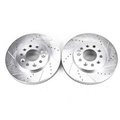 Power Stop 04-07 Ford Freestar Front Evolution Drilled & Slotted Rotors - Pair