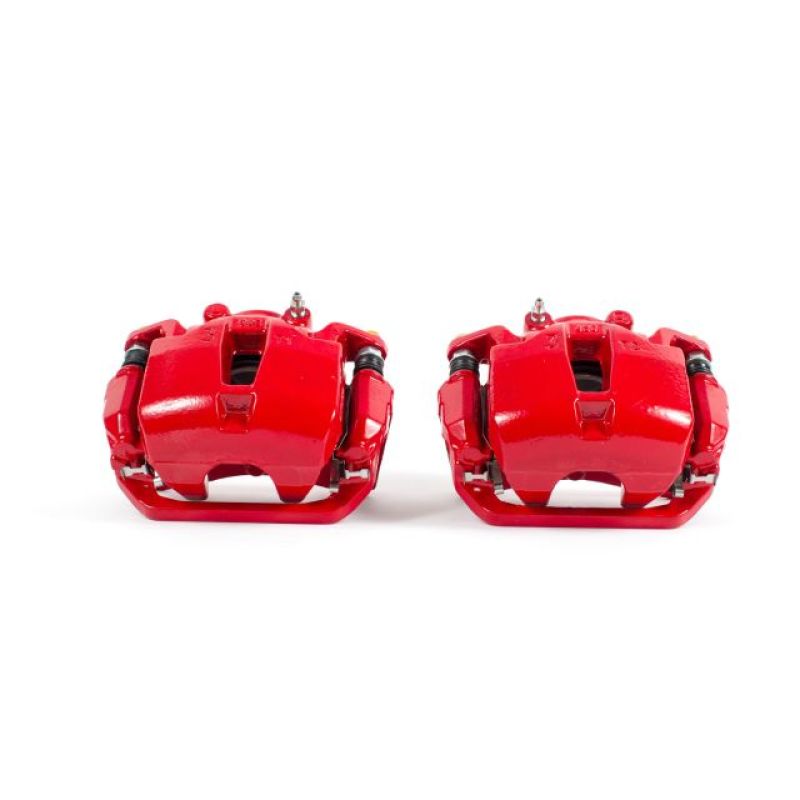 Power Stop 03-05 Infiniti FX35 Front Red Calipers w/Brackets - Pair PowerStop